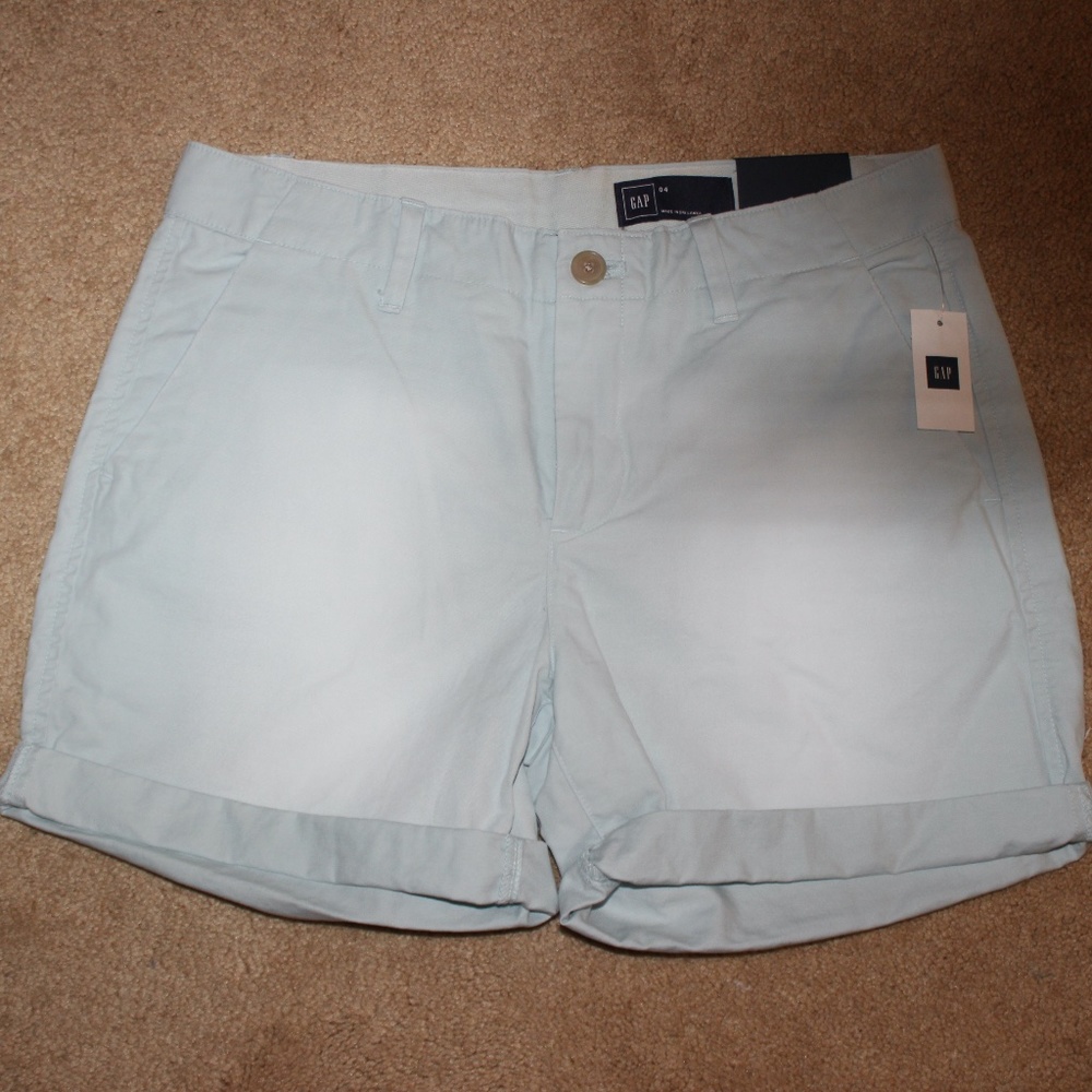 Blue Khaki Shorts